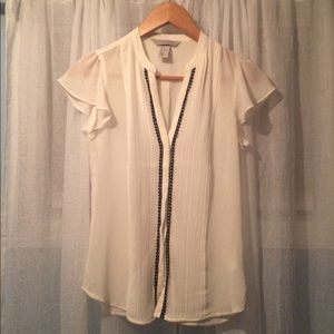 H&M dress blouse
